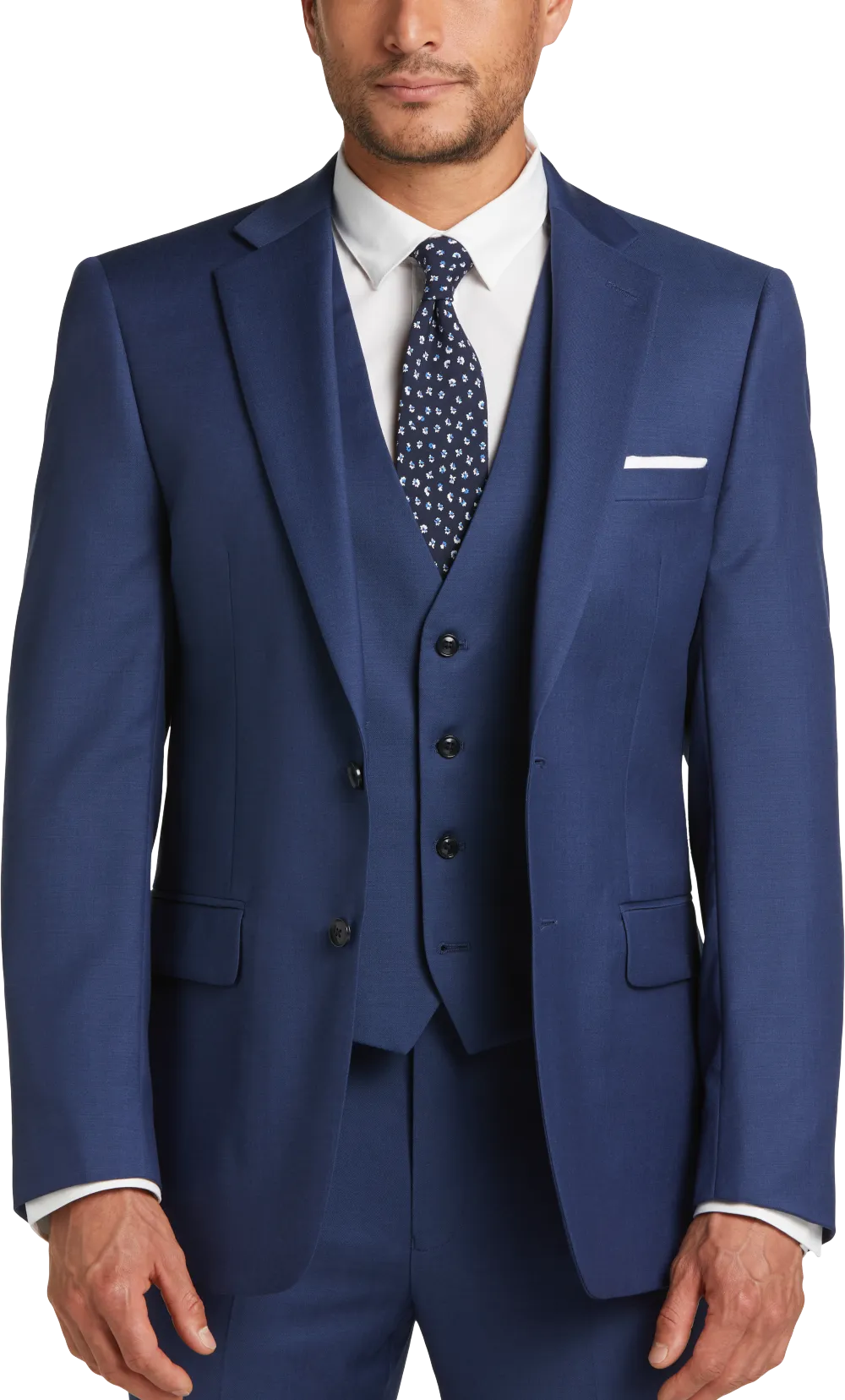Calvin Klein Wool Slim Fit Suit Jacket