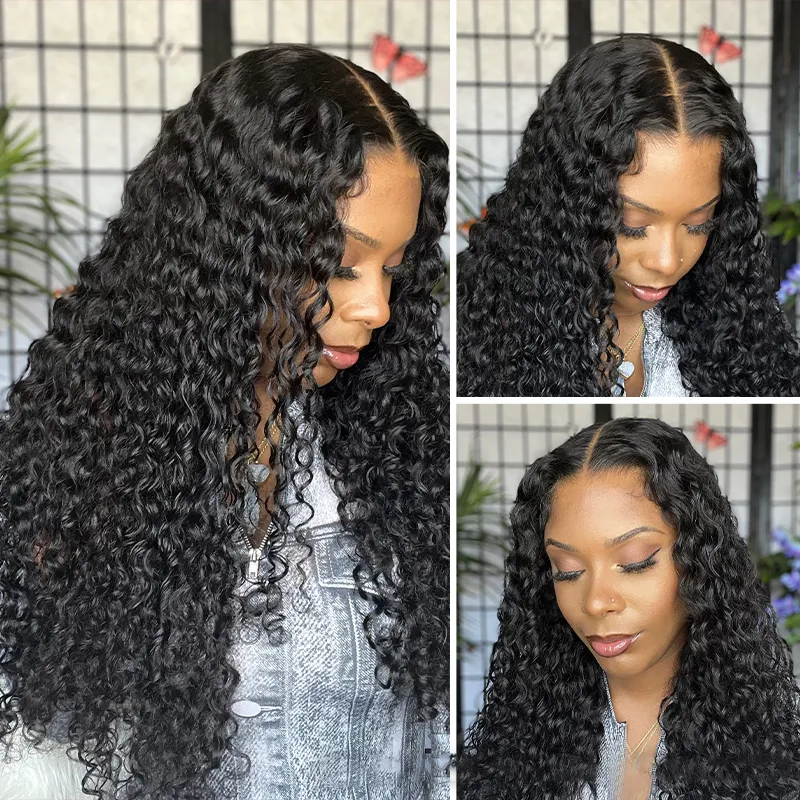 7×6 HD Lace Ready To Go Tiny Knots Deep Wave Wig | Sterly Hair