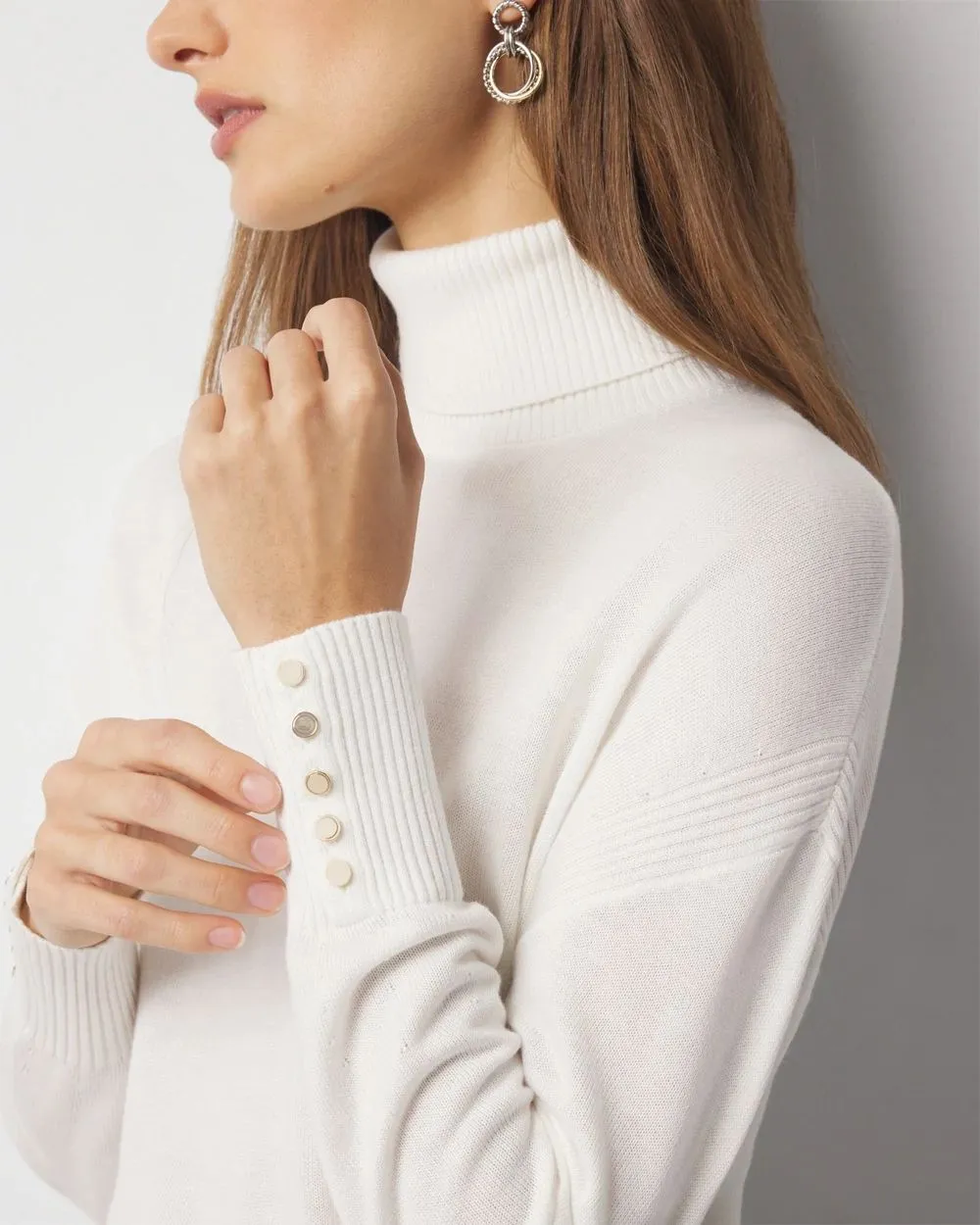 Relaxed Turtleneck Sweater
