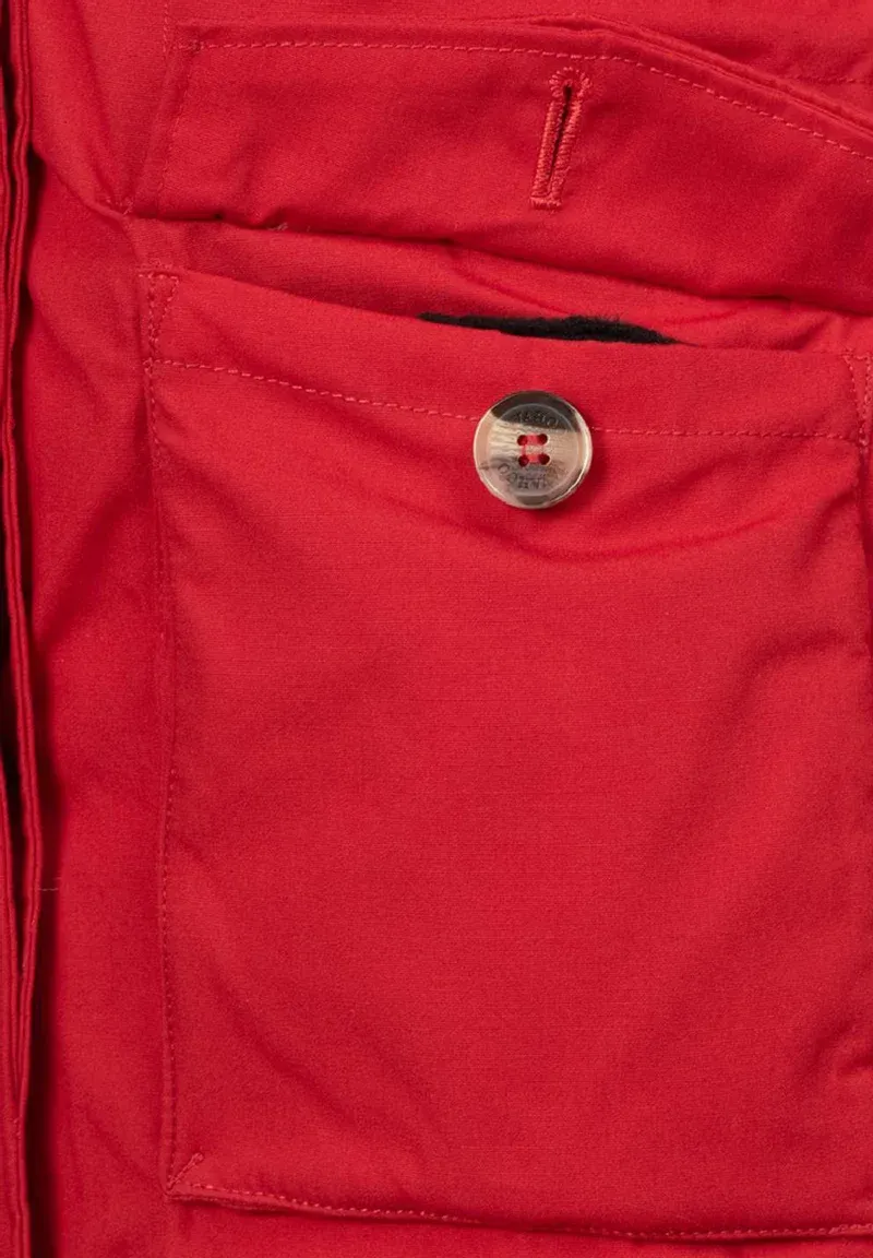 Women's windproof parka Pink