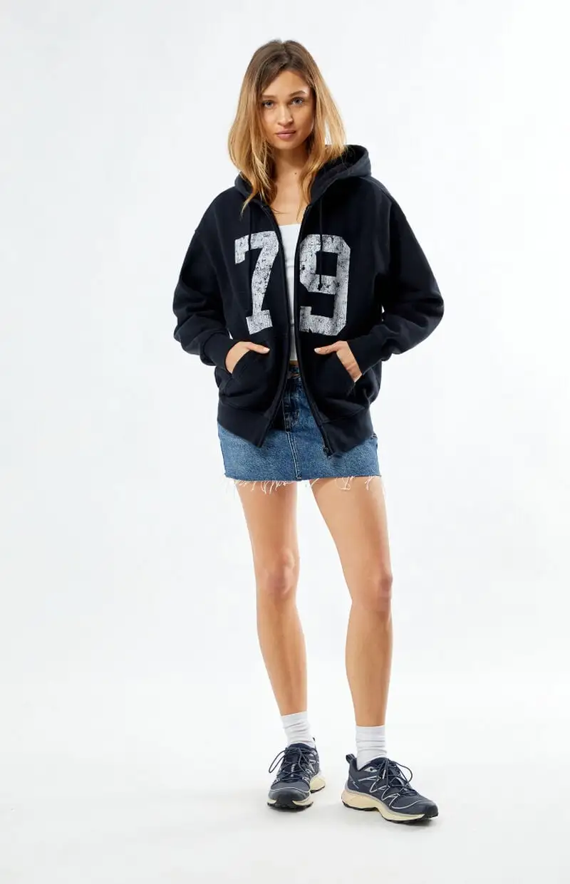 PacSun 79 Zip Up Hoodie