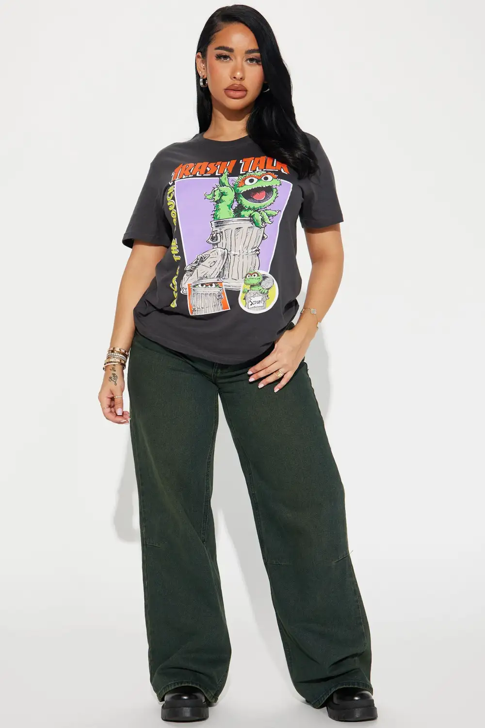 Trash Talk Oscar Grouch Tee - Black