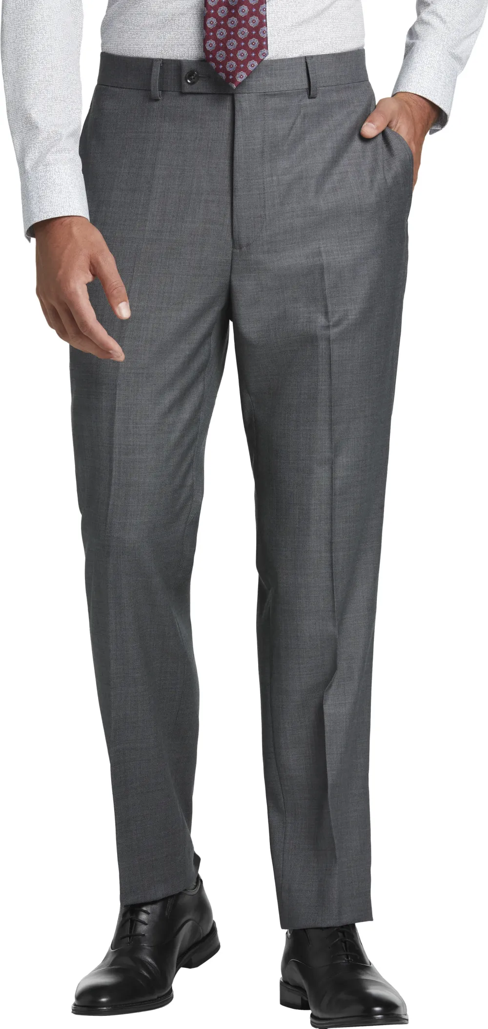 Calvin Klein Slim Fit Wool Suit Pants