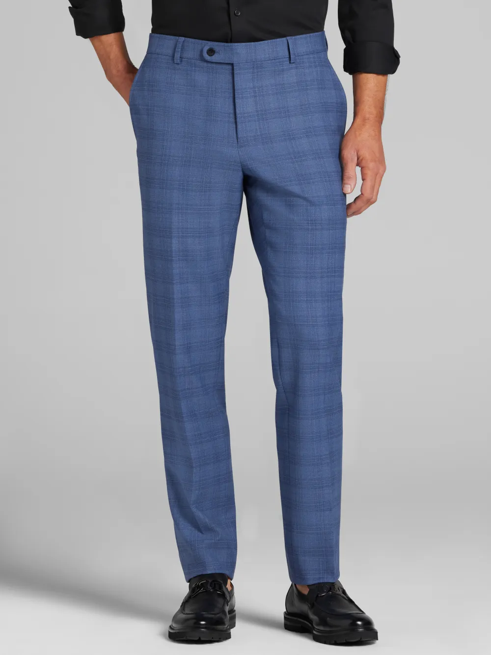 JOE Joseph Abboud Slim Fit Plaid Suit Pants