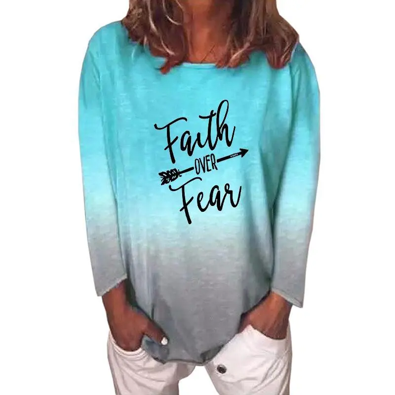 Autumn Round Collar Long Sleeve Conventional T-shirt