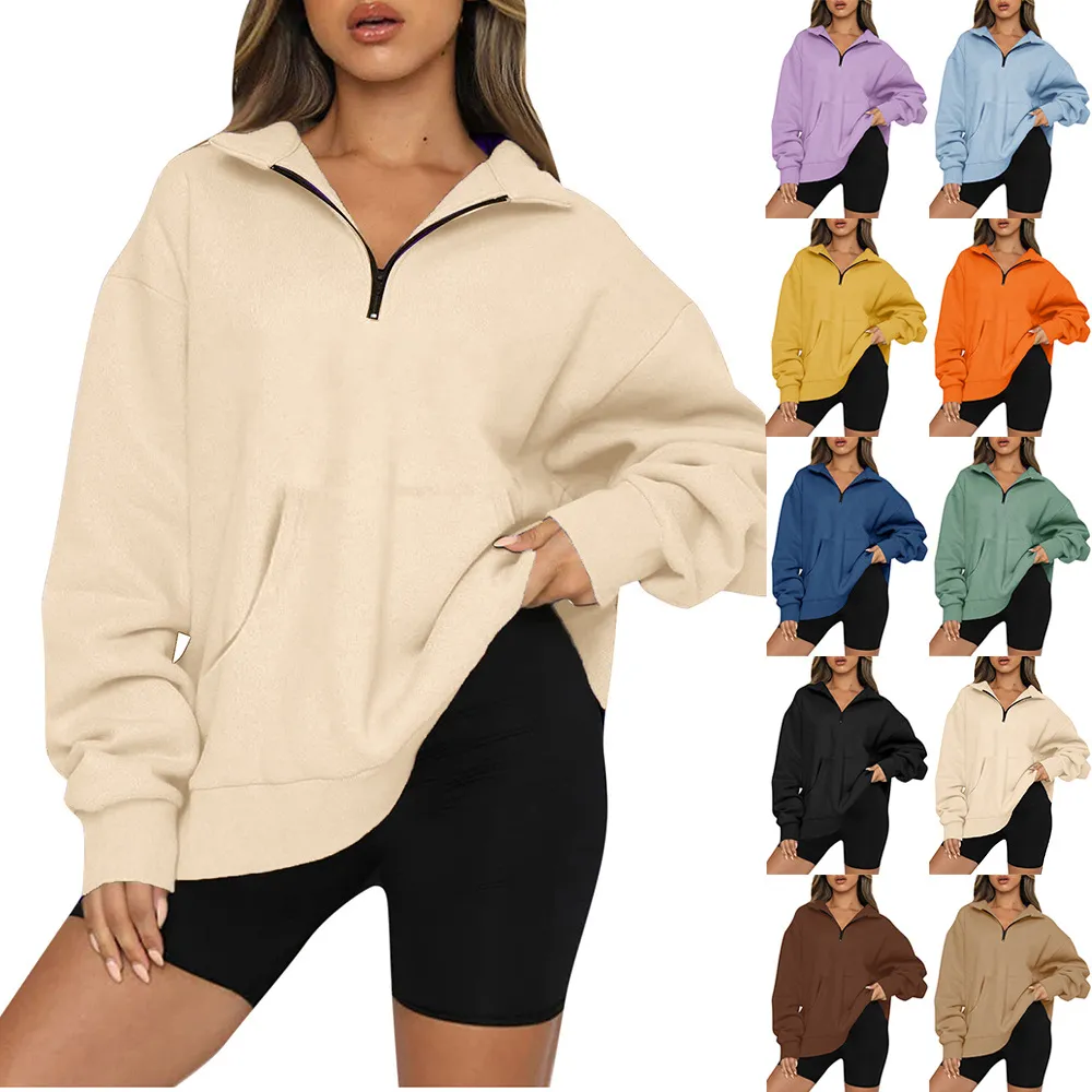 Loose Patchwork Sweatshirt