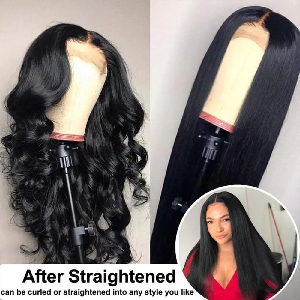 Sterly 5x5 Undetectable HD Lace Body Wave Closure Wig Glueless Human Hair Wigs