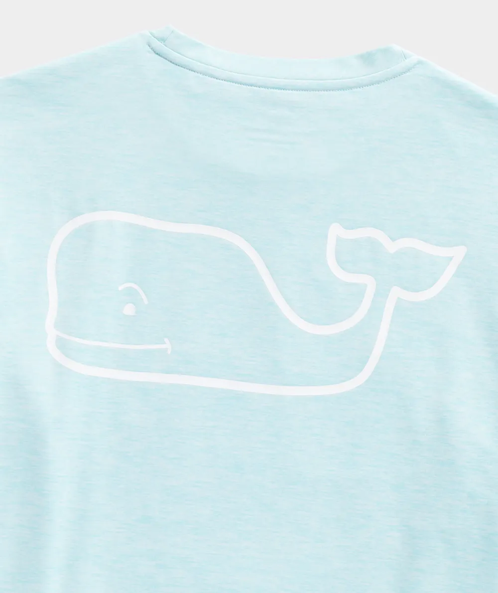 Whale Logo Long-Sleeve Harbor Performance Tee