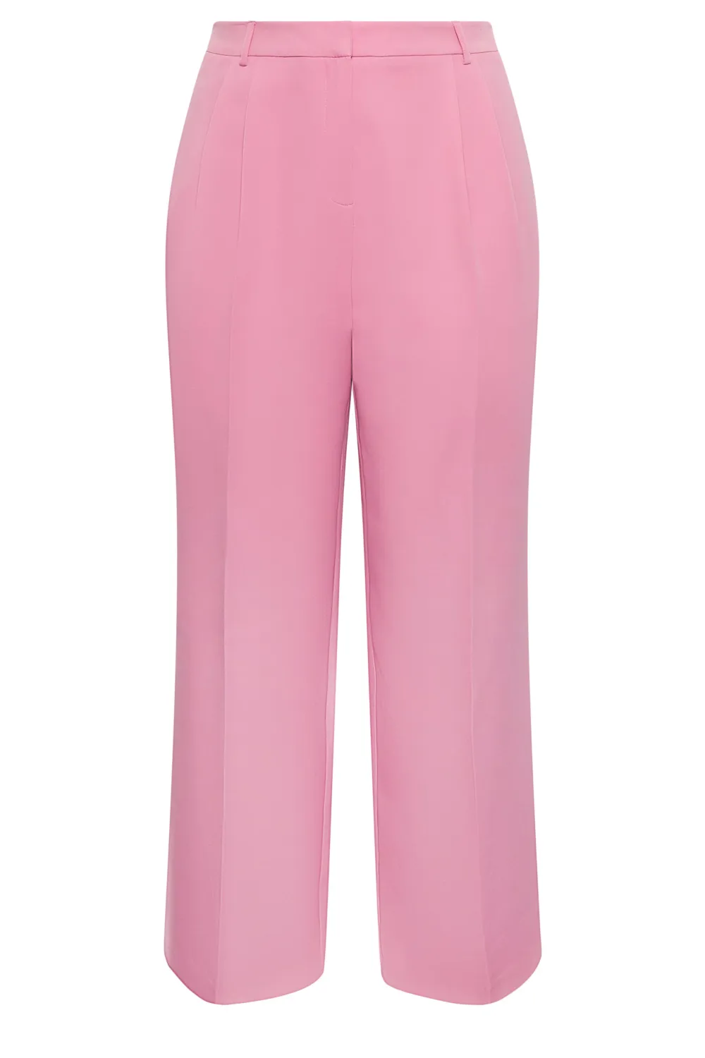 YOURS Curve Bright Blue Wide Leg Trousers