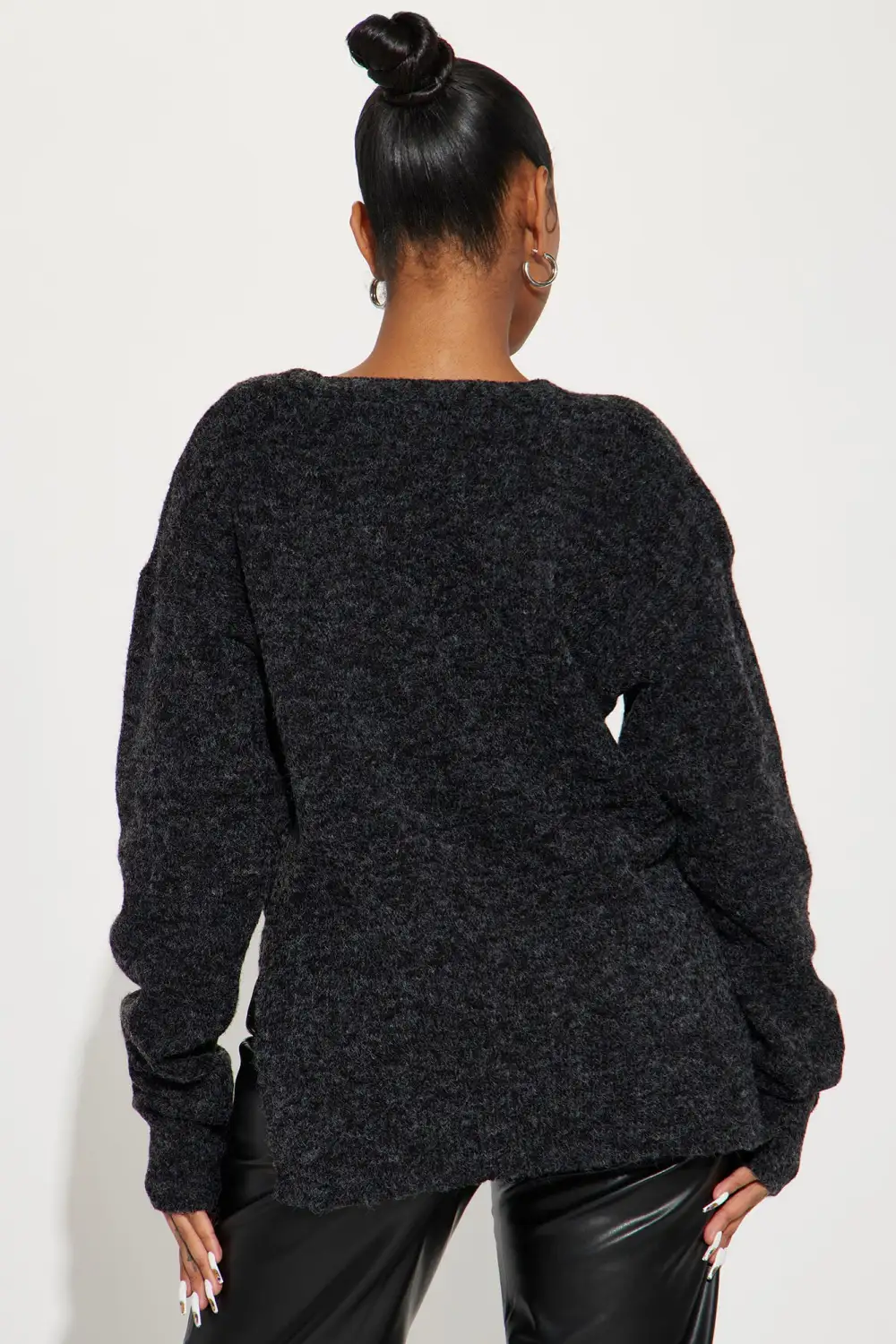 Lazy Days Sweater - Black