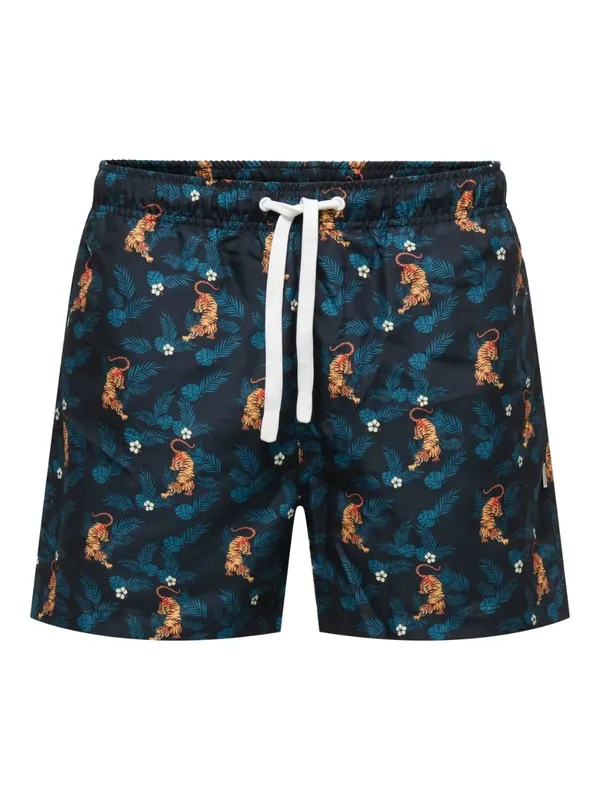 Womens Graphic Swim Shorts