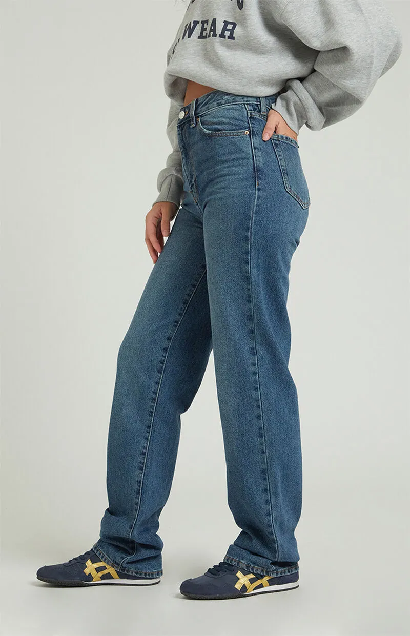 PacSun Dark Indigo '90s Boyfriend Jeans