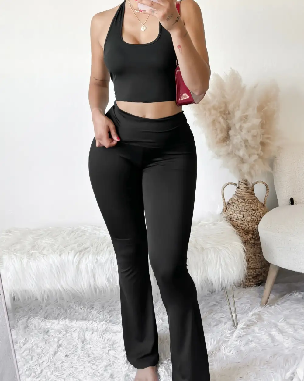 NEW COLOR! AMANI LOUNGE SET (BLACK)