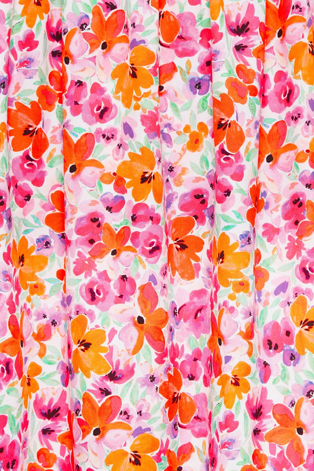 YOURS Curve White Floral Wrap Midaxi Dress