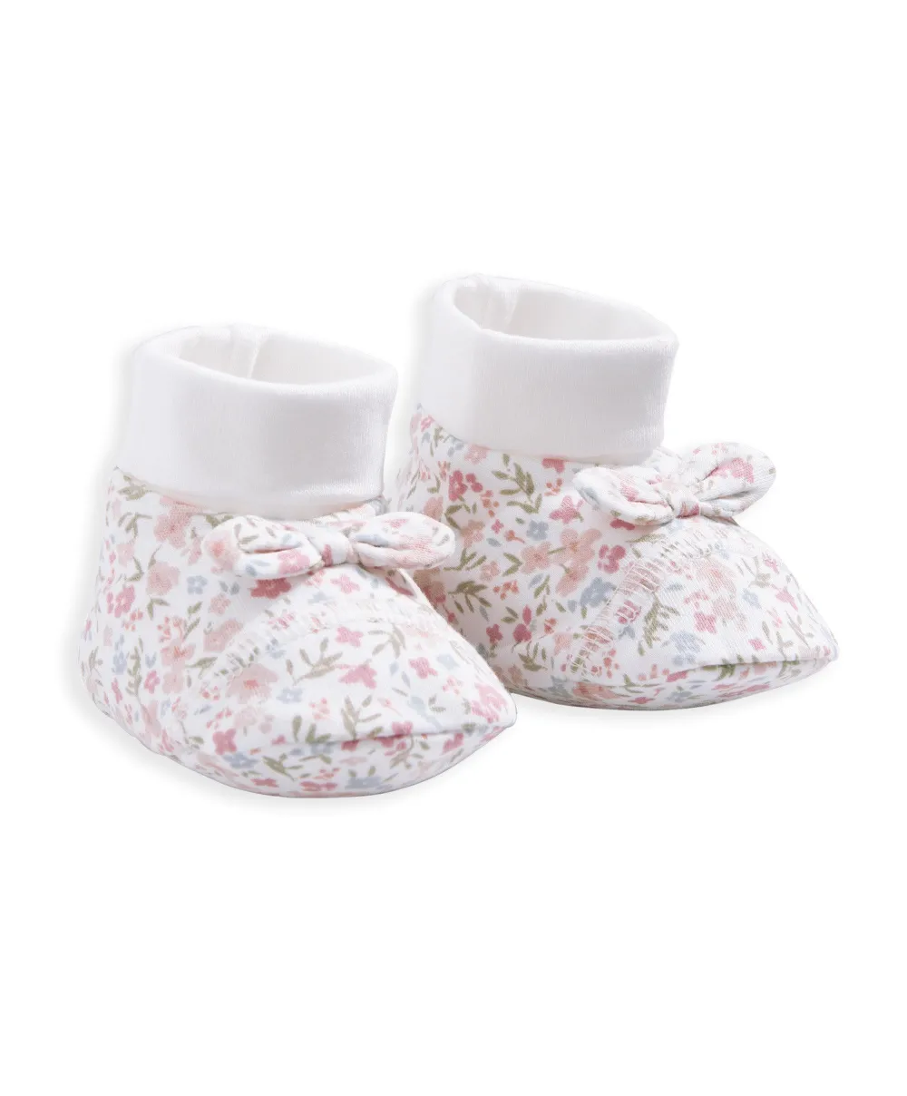 Floral Booties