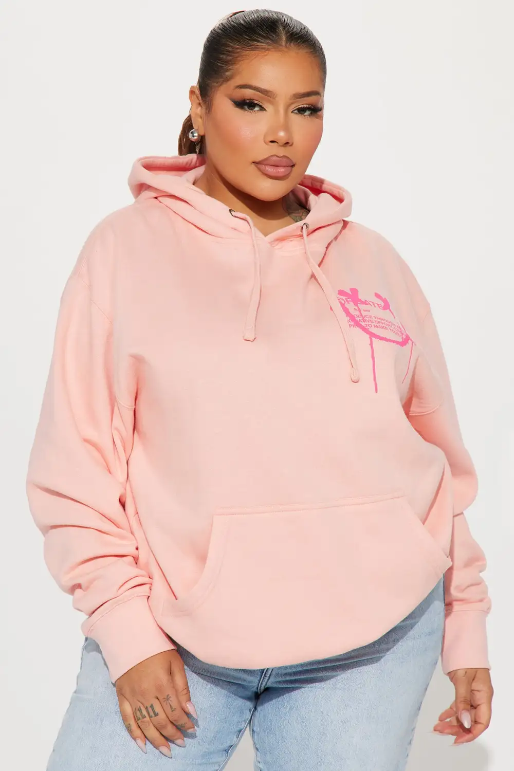 Create Art Hoodie - Pink