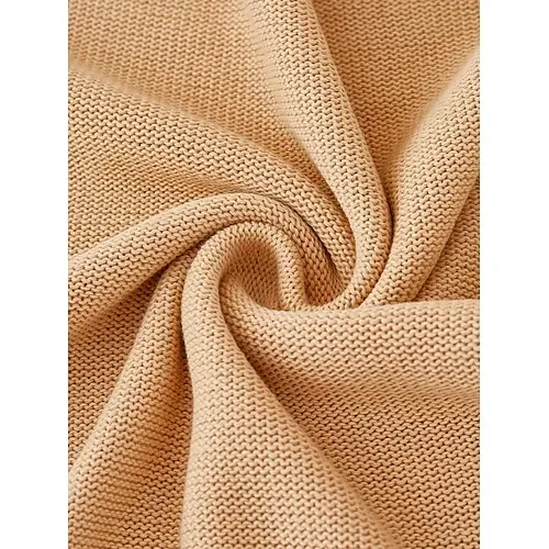 Women's Sweater Pullover Jumper Criss Cross Knitted Solid Color Stylish Casual Long Sleeve Regular Fit Sweater Cardigans V Neck Fall Winter Blue Purple Pink / Holiday / Going out