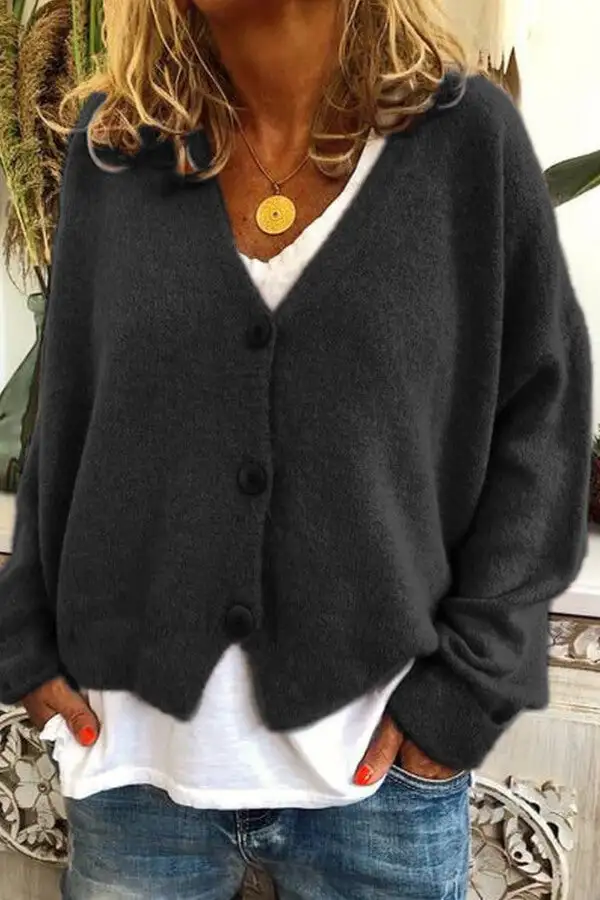 Casual Loose Knitted Cardigan