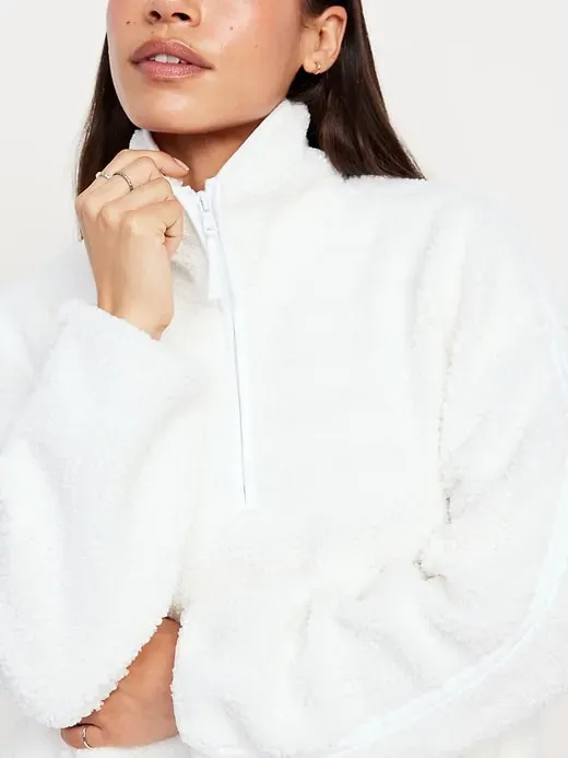 Quarter Zip Turtleneck Pullover