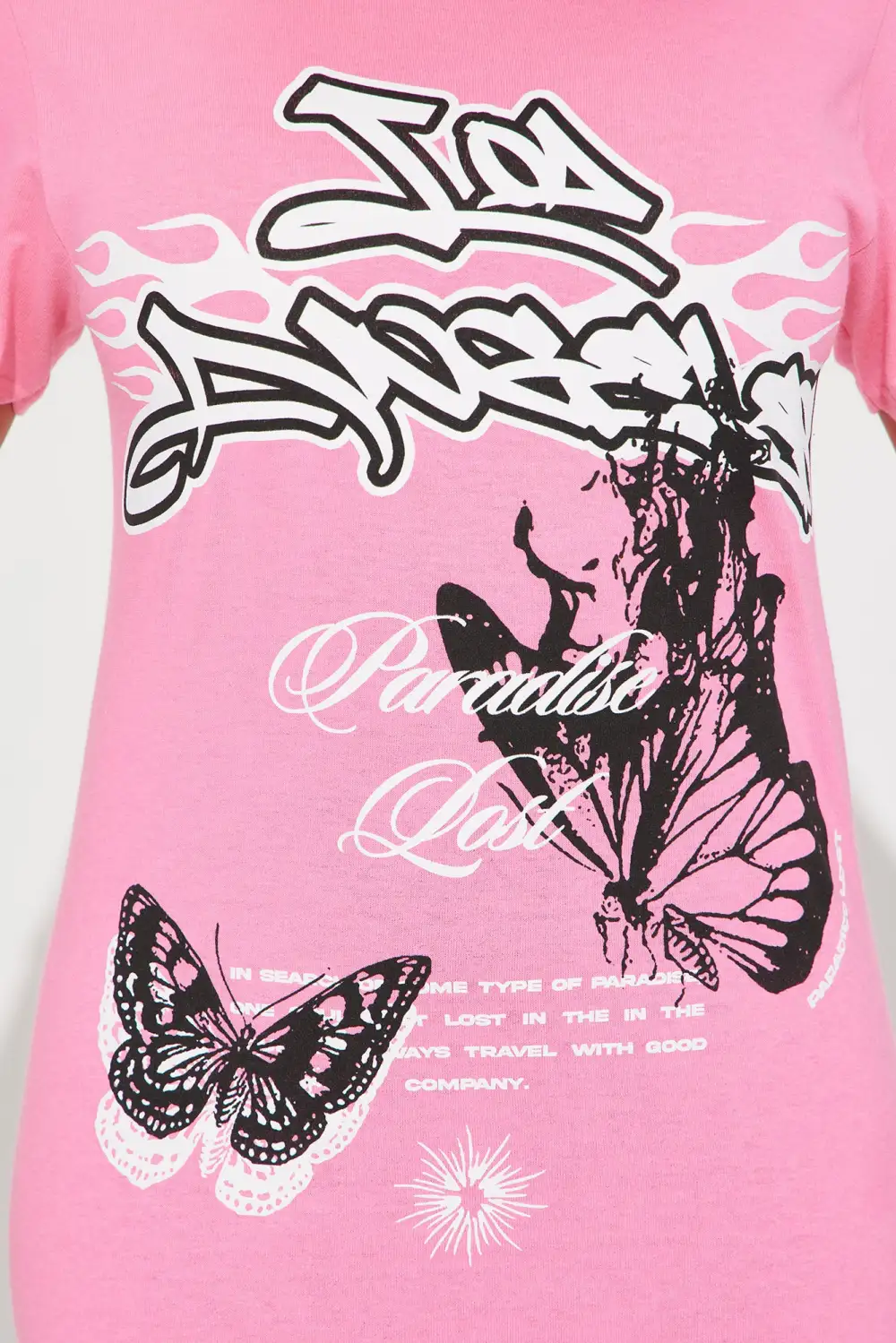 Paradise Lost Tee - Pink