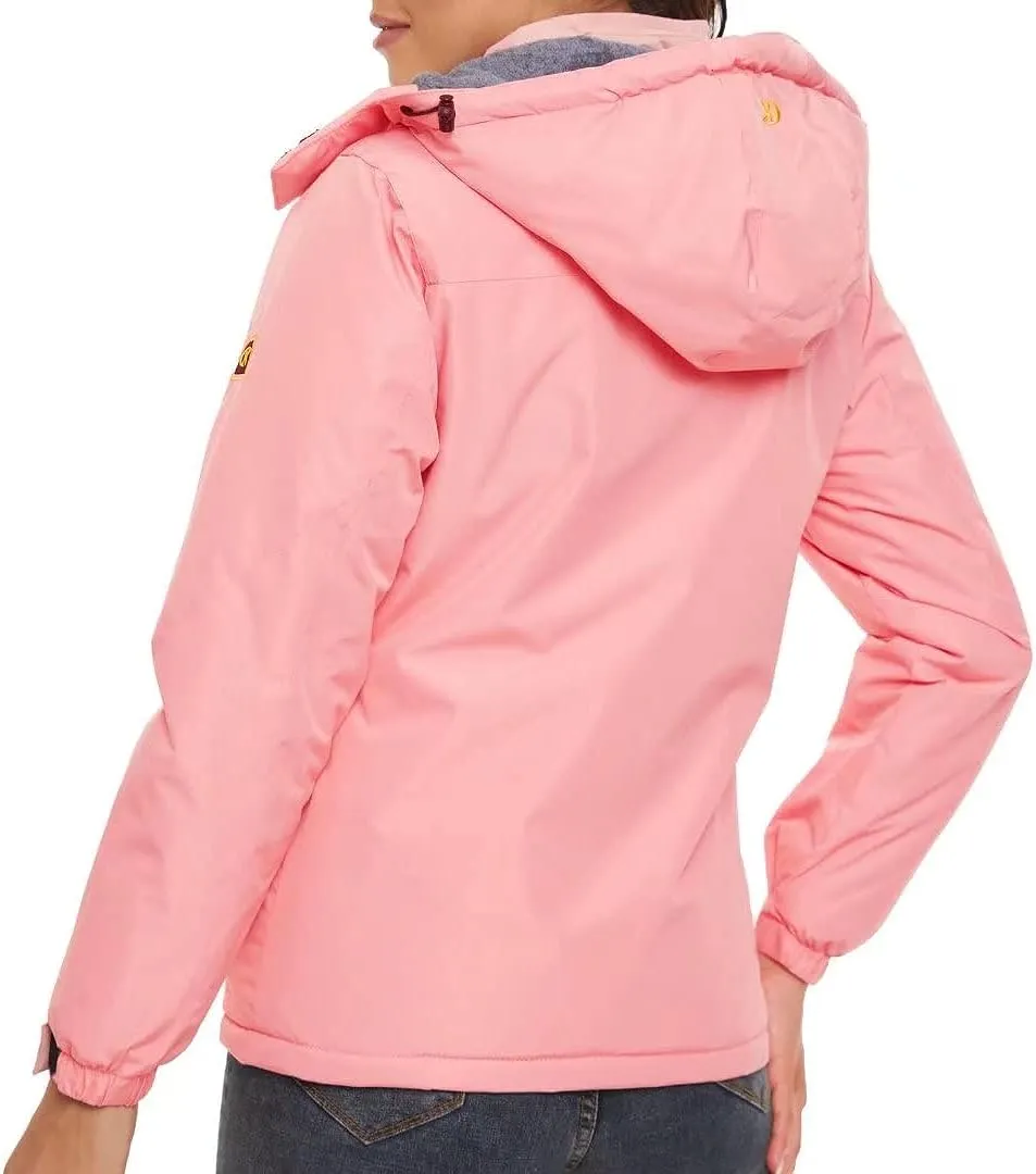 Women's Skiing Snowboarding Jackets Fleece Hood Mountain Snow Coat