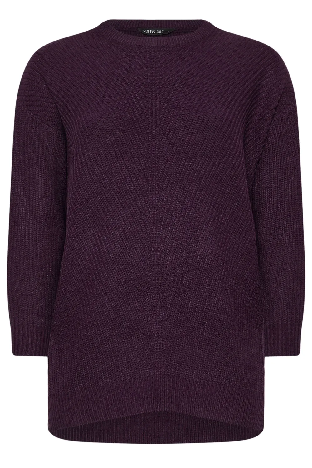 YOURS Curve Pink Essential Knitted Jumper