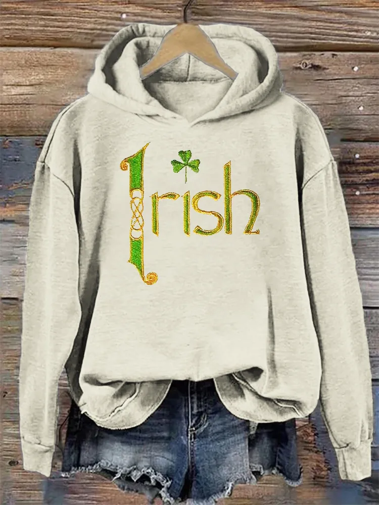 Irish Shamrock  Women's Hoodie