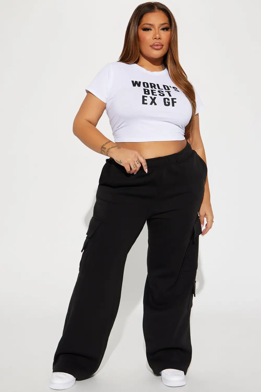 World's Best Ex GF Tee - White