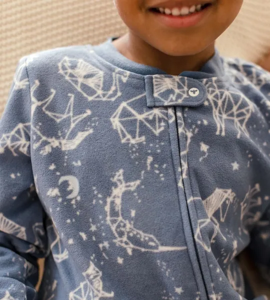 Swiss Check polarbee™ Repreve® Fleece Pajamas