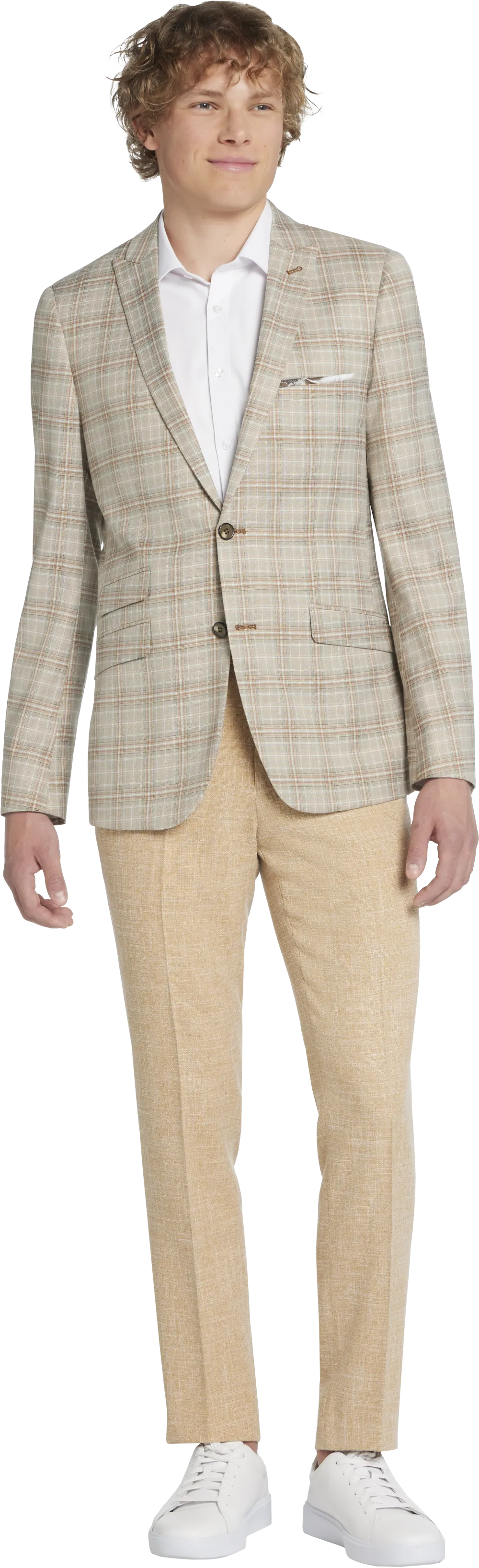 Paisley &Amp; Gray Slim Fit Suit Jacket