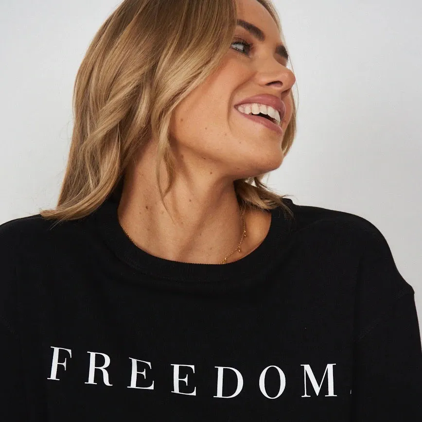 Freedom Sweater - Black