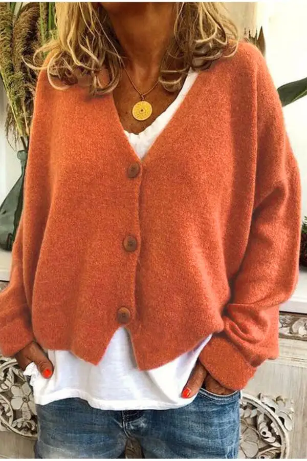 Casual Loose Knitted Cardigan