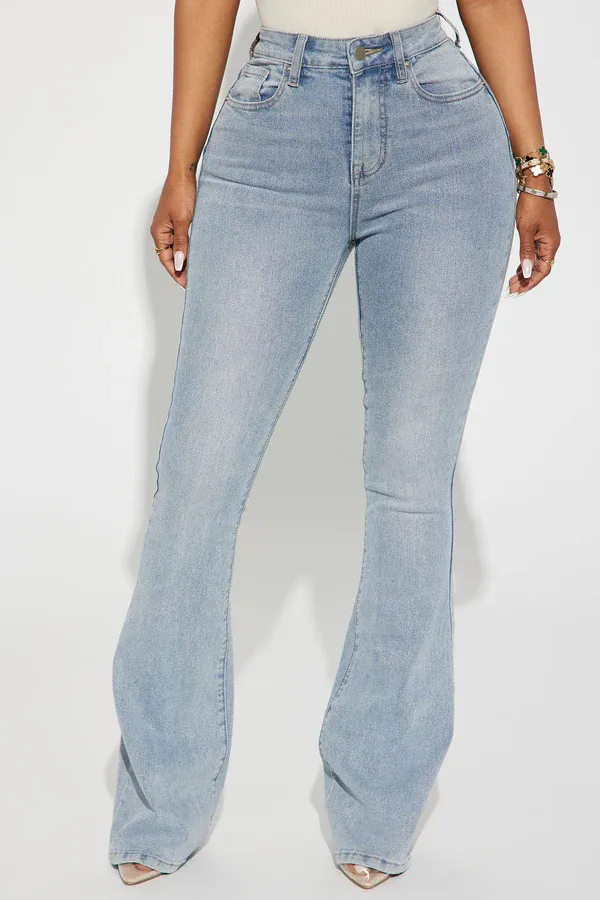 Essential Stretch Flare Jeans