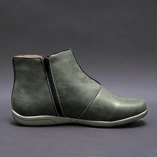 Women Winter Flat Heel Boots