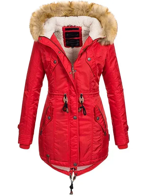 Women's winter short coat to keep warm