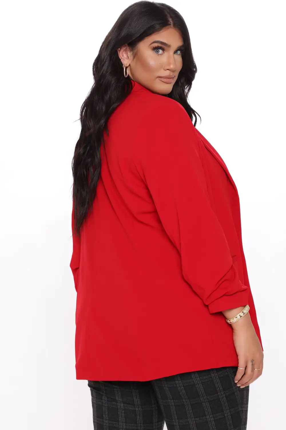 The Celine Blazer - Red