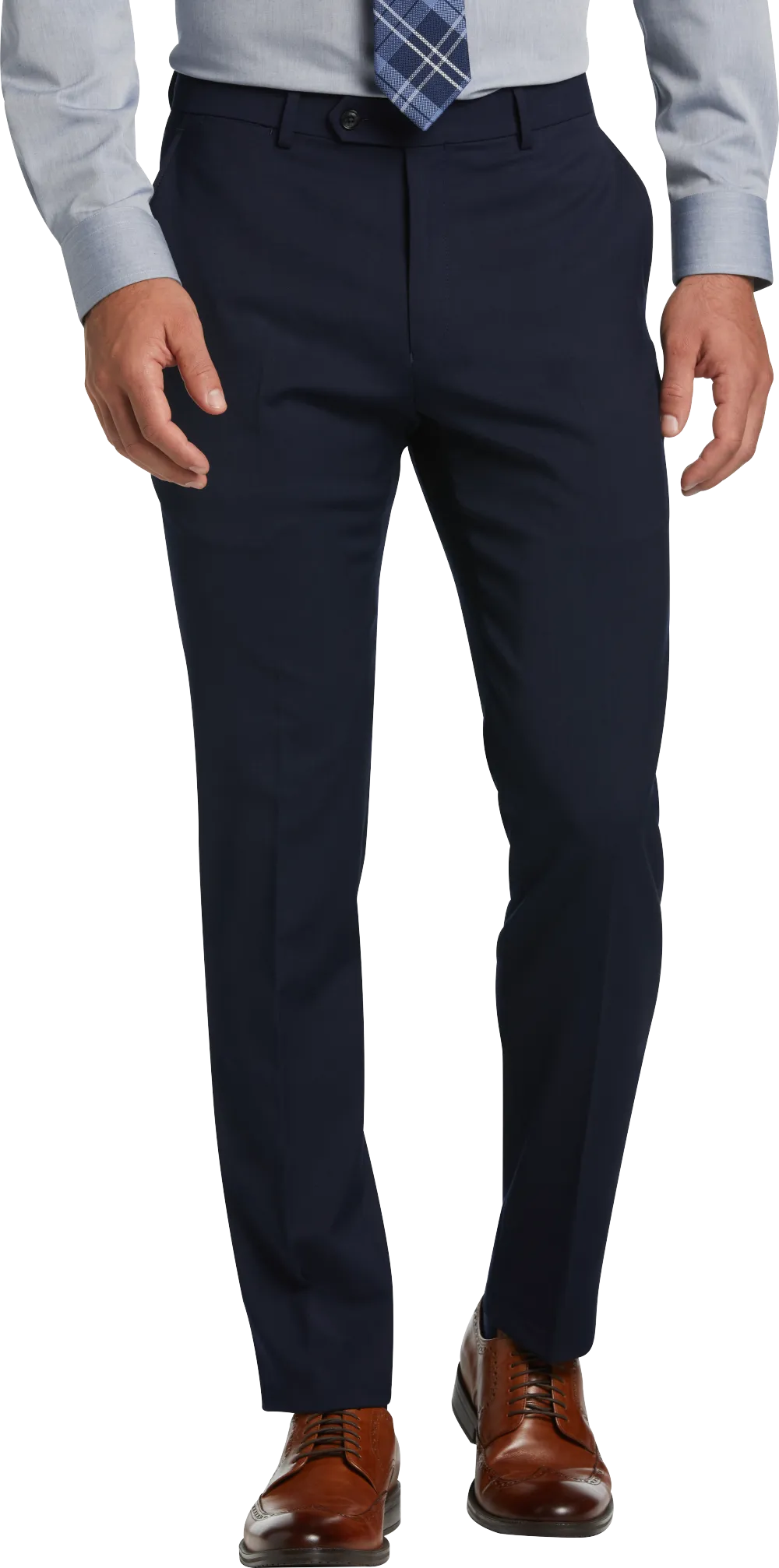 Tommy Hilfiger Modern Fit Wool Blend Suit Pants