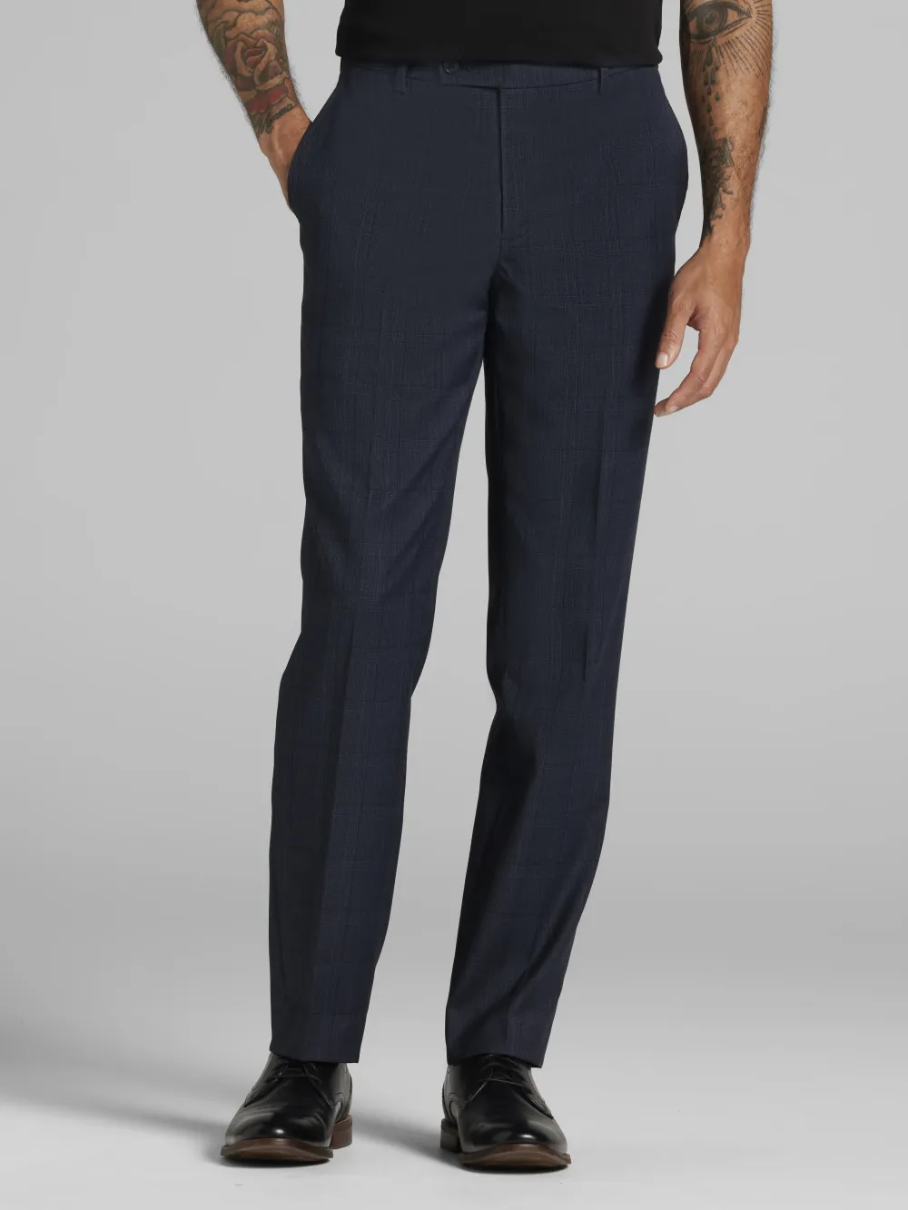 Wilke-Rodriguez Slim Fit Plaid Suit