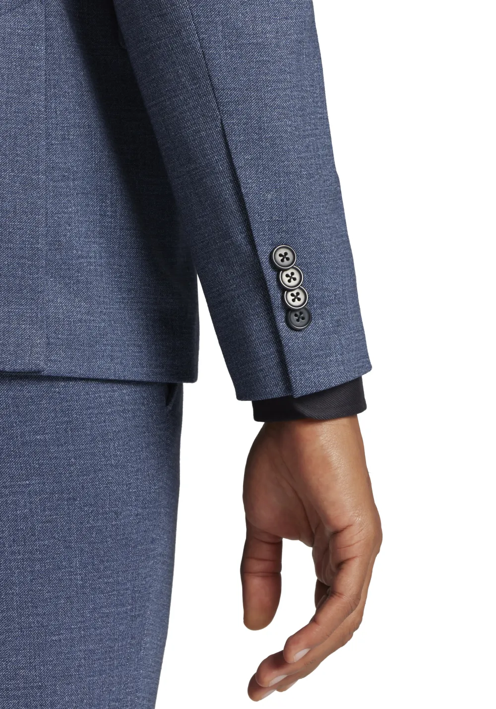 JOE Joseph Abboud Slim Fit Sharkskin Suit Jacket