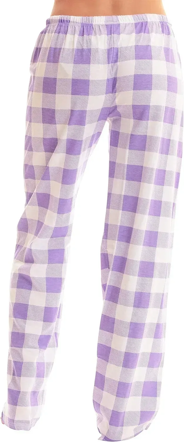 Women Pajama Pants Sleepwear Buffalo Plaid Pajamas