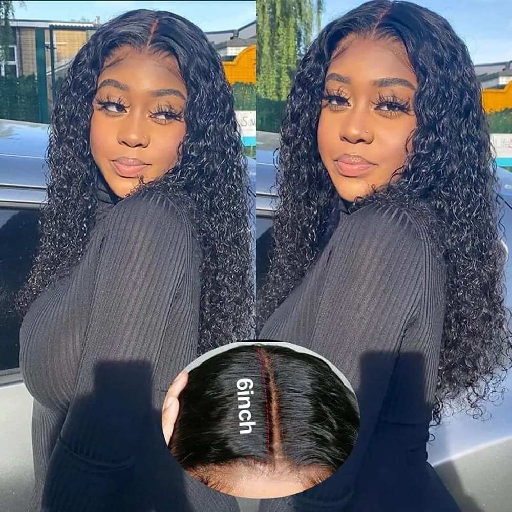 Sterly HD 13x6 Curly Lace Front Wigs Affordable Transparent Lace Human Hair Wigs