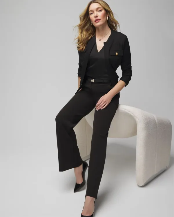 V-neck Ruched Shoulder Shell Top