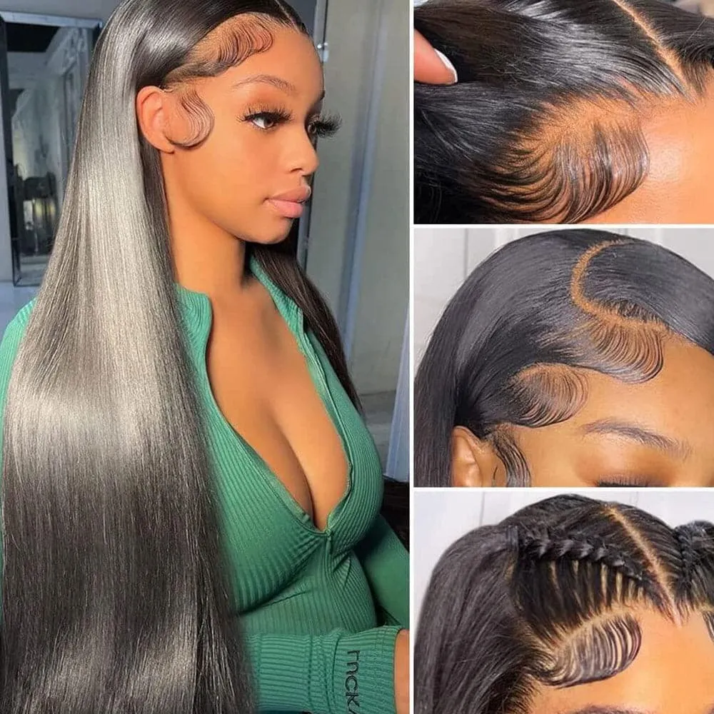 Sterly Affordable HD Lace 13x6 Long Straight Lace Front Wigs Human Hair