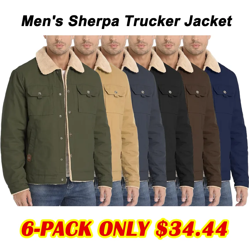 Men's Sherpa Trucker Jacket