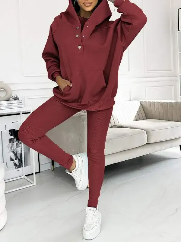 Women Casual and Comfortable Sweatshirt Suit