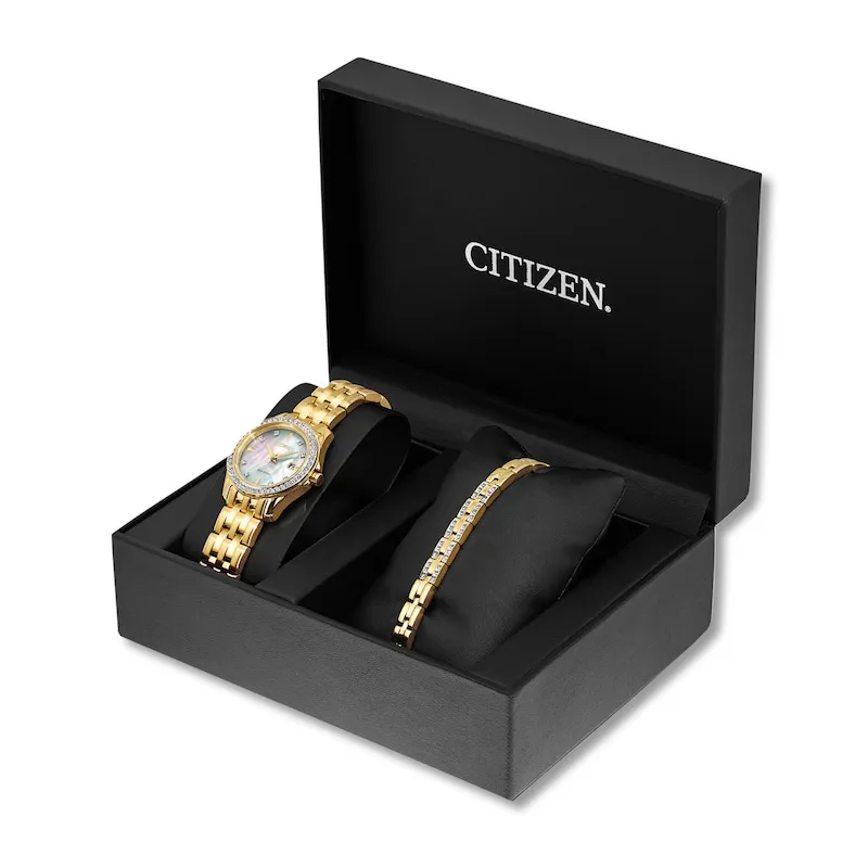 Citizen Women's Watch Boxed Set Eco-Drive EW1907-78D