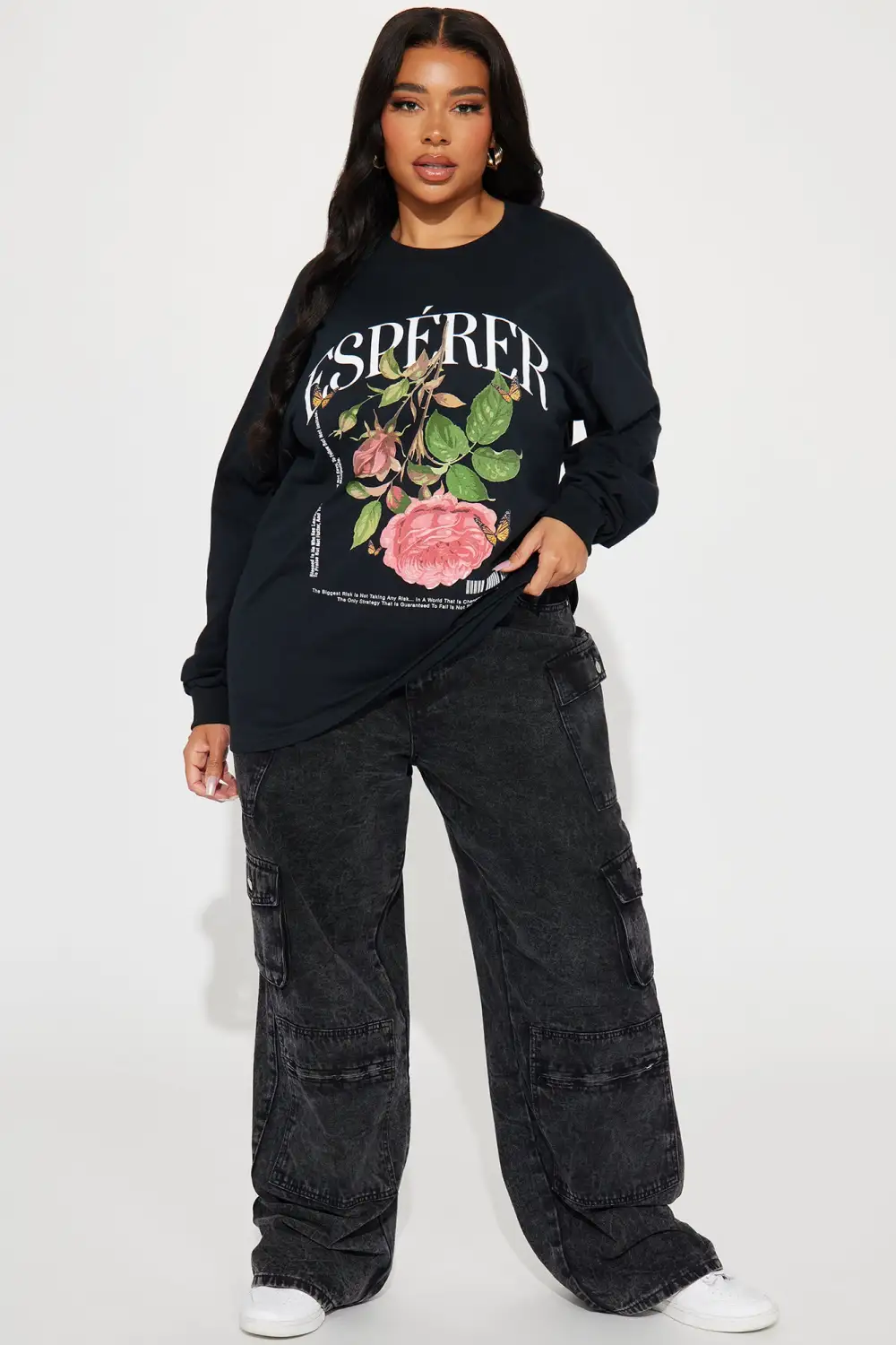 Esperer Long Sleeve Tshirt - Black