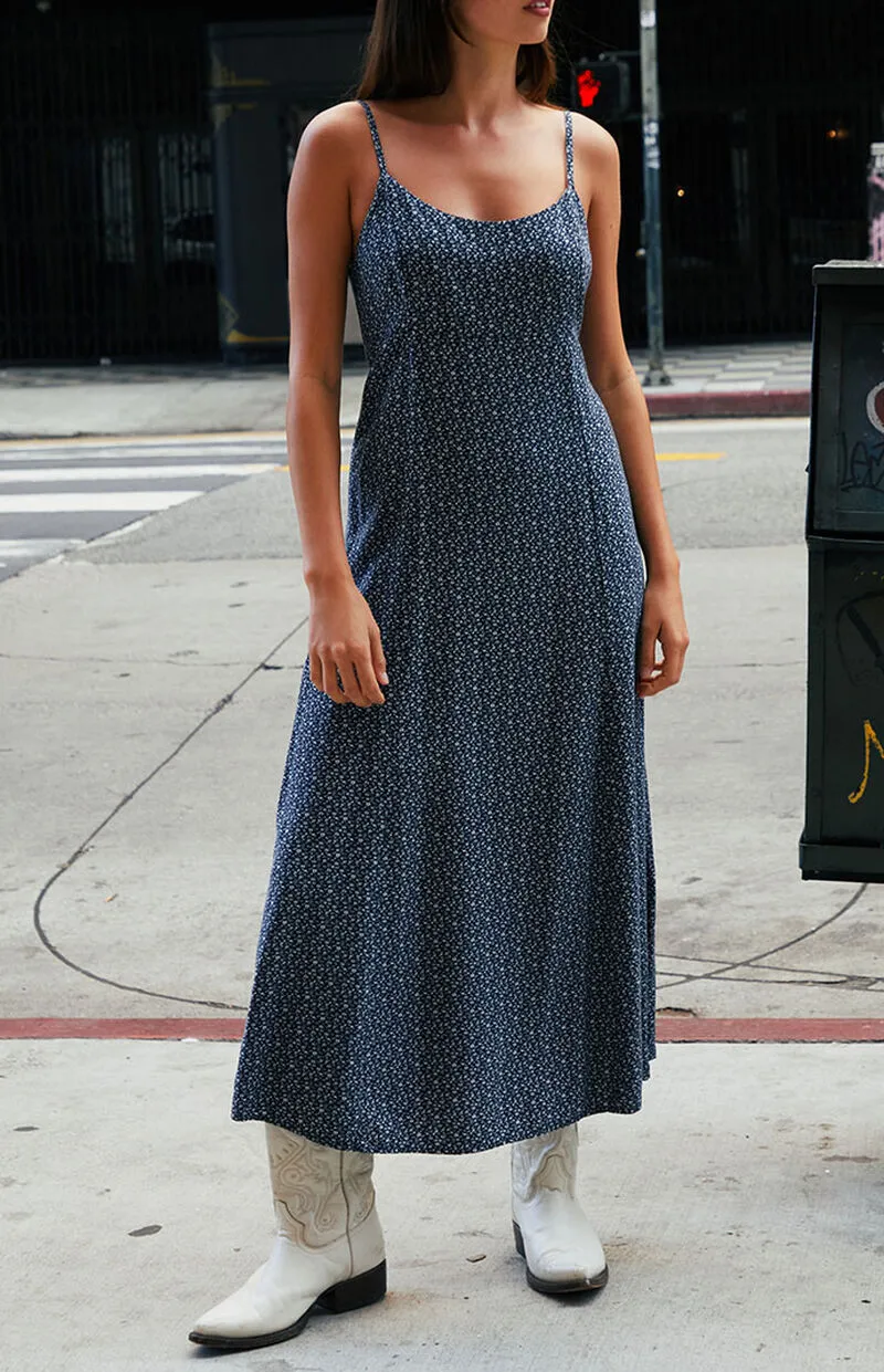 John Galt Floral Colleen Slip Dress