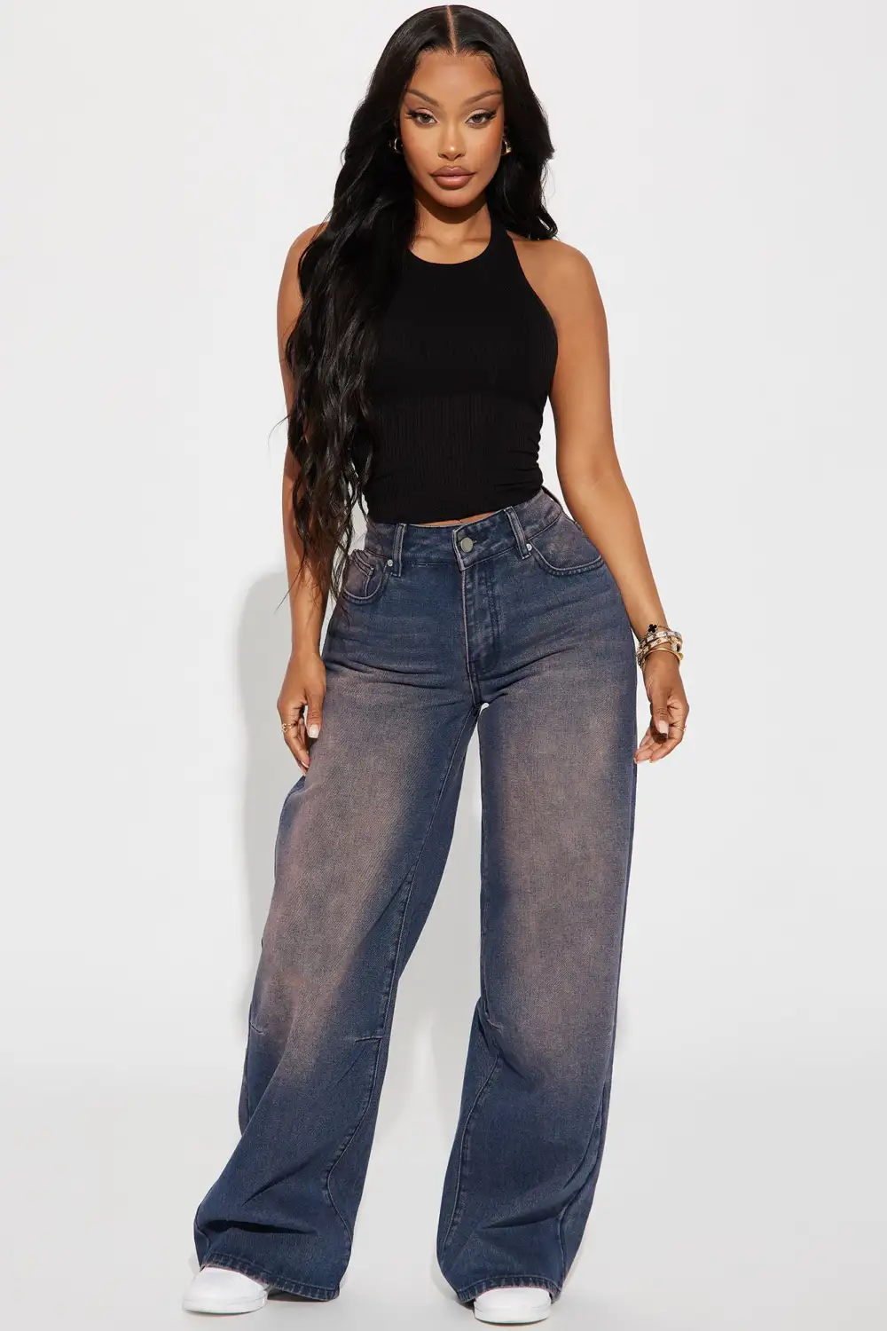 Someone's Delight Baggy Jeans - Purple
