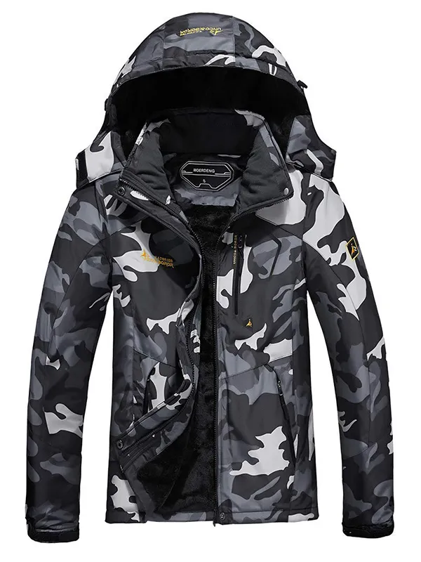Women's waterproof winter warm ski jacket